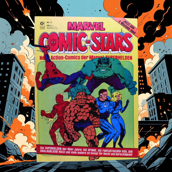 Marvel Comic-Stars Nr. 5 (1981) Condor Verlag | Das Ding, Hercules & Spider-Man | Hoppla Stuff